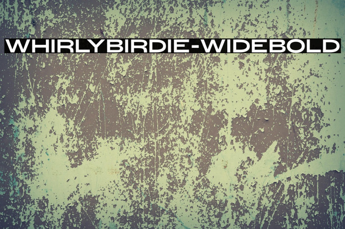 WhirlyBirdie-WideBold Example 3