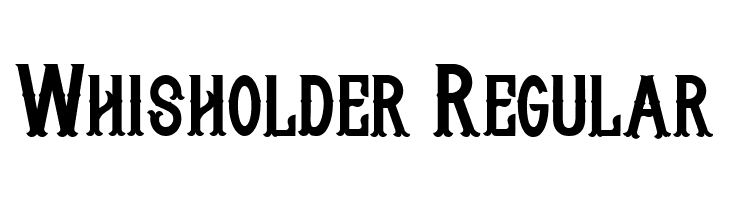 Whisholder Regular  免费字体下载
