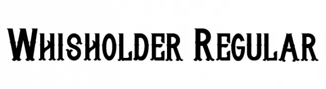 Whisholder Regular  Fuentes Gratis Descargar