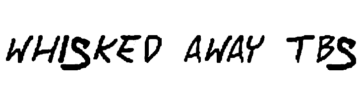 Whisked Away TBS  Frei Schriftart Herunterladen