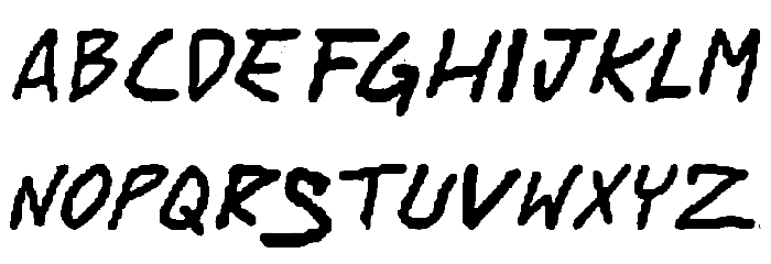Whisked Away TBS Font LOWERCASE