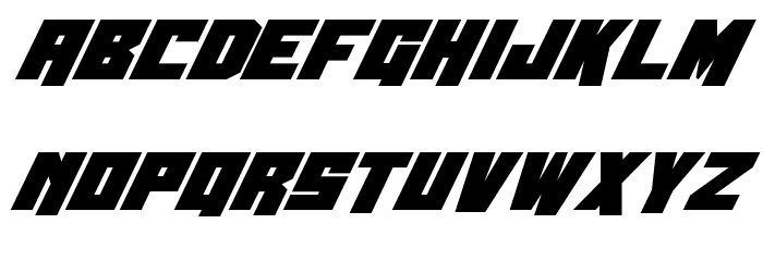 Whiskey Bravo Victor Bold Font LOWERCASE