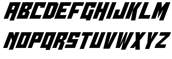 Whiskey Bravo Victor Condensed Font LOWERCASE