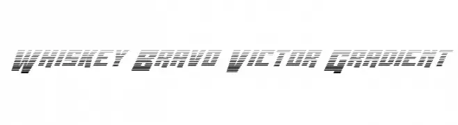 Whiskey Bravo Victor Gradient 