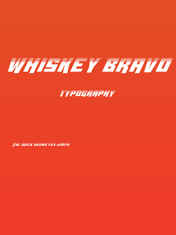 Whiskey Bravo Victor Halftone Poster