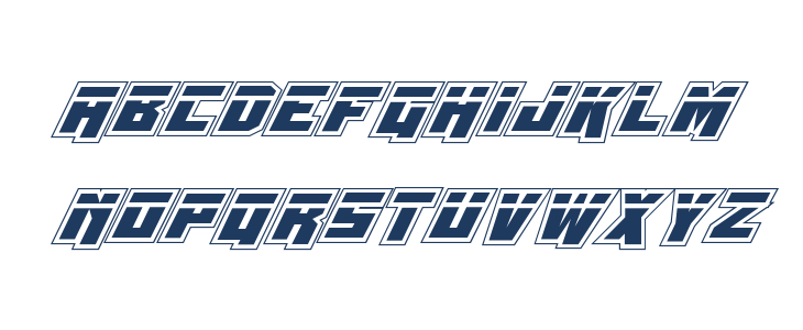 Whiskey Bravo Victor Laser Pro Lowercase