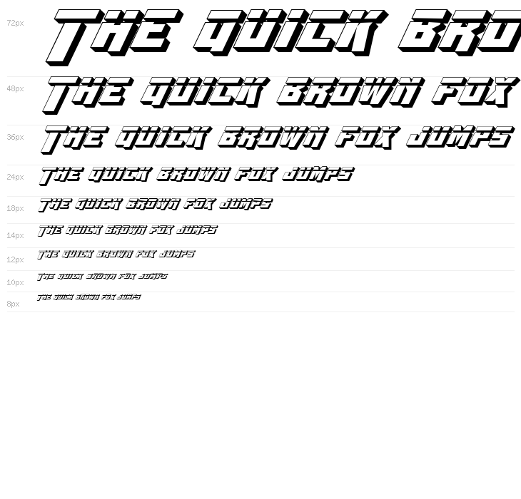 Whiskey Bravo Victor Laser3D Waterfall