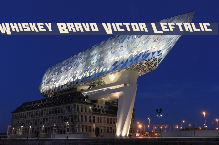 Whiskey Bravo Victor Leftalic Example 3