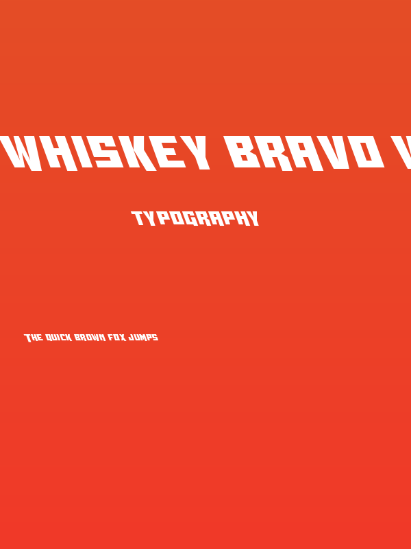 Whiskey Bravo Victor Leftalic Poster