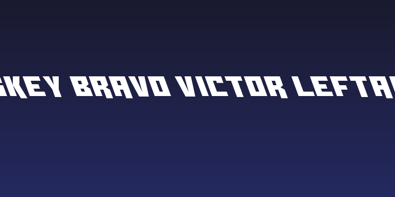 Whiskey Bravo Victor Leftalic Social Header
