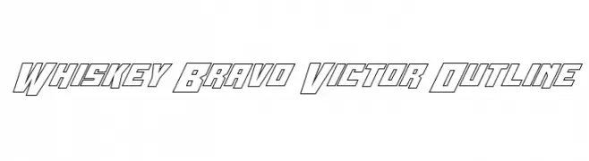Whiskey Bravo Victor Outline 