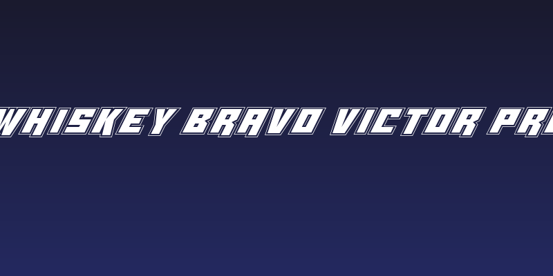 Whiskey Bravo Victor Pro Social Header