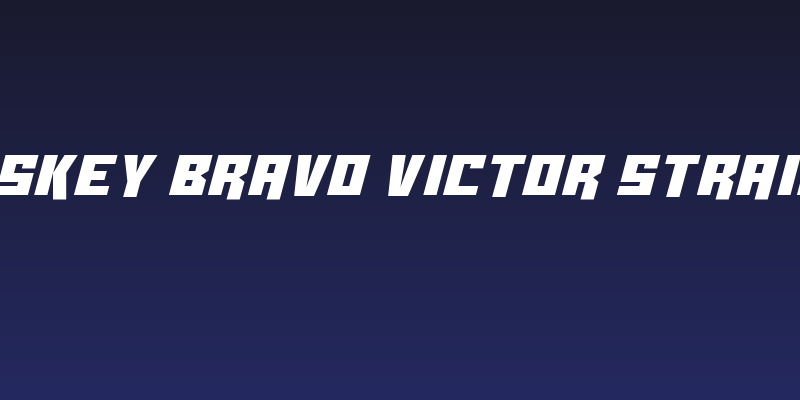 Whiskey Bravo Victor Straight Social Header