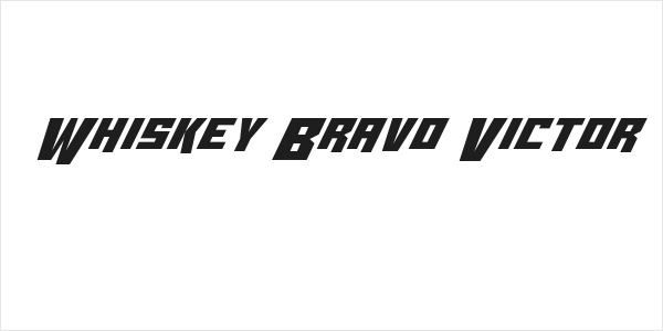 Whiskey Bravo Victor Logo