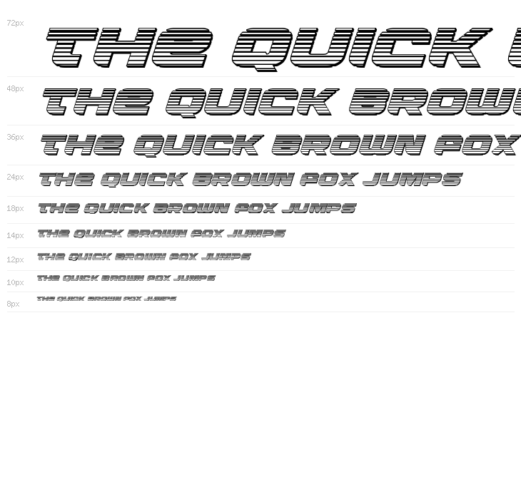 Whiskey Girls Chrome Italic Waterfall