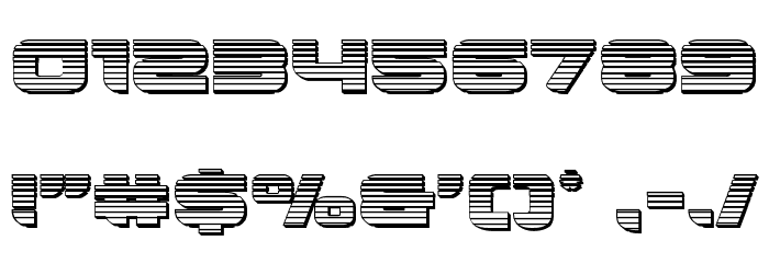 Whiskey Girls Chrome Font OTHER CHARS