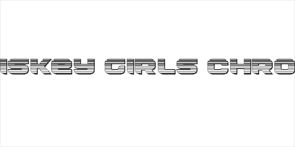 Whiskey Girls Chrome Logo