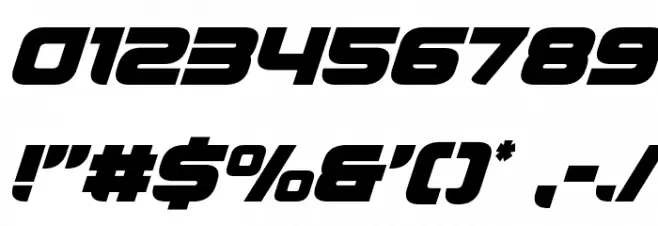 Whiskey Girls Condensed Italic Font OTHER CHARS