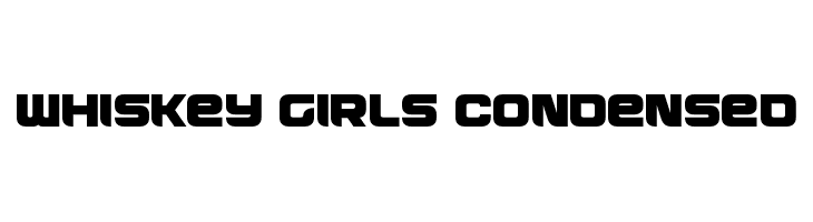 Whiskey Girls Condensed  免费字体下载