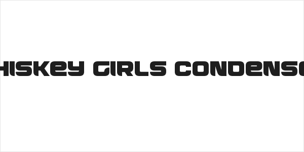Whiskey Girls Condensed Logo