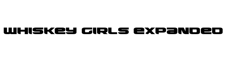 Whiskey Girls Expanded  Free Fonts Download