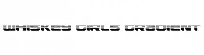 Whiskey Girls Gradient  免费字体下载
