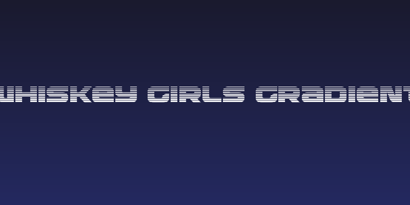 Whiskey Girls Gradient Social Header