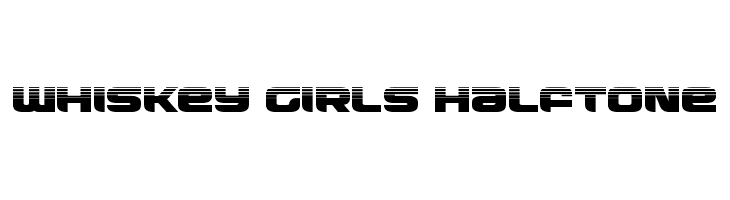 Whiskey Girls Halftone  font caratteri gratis