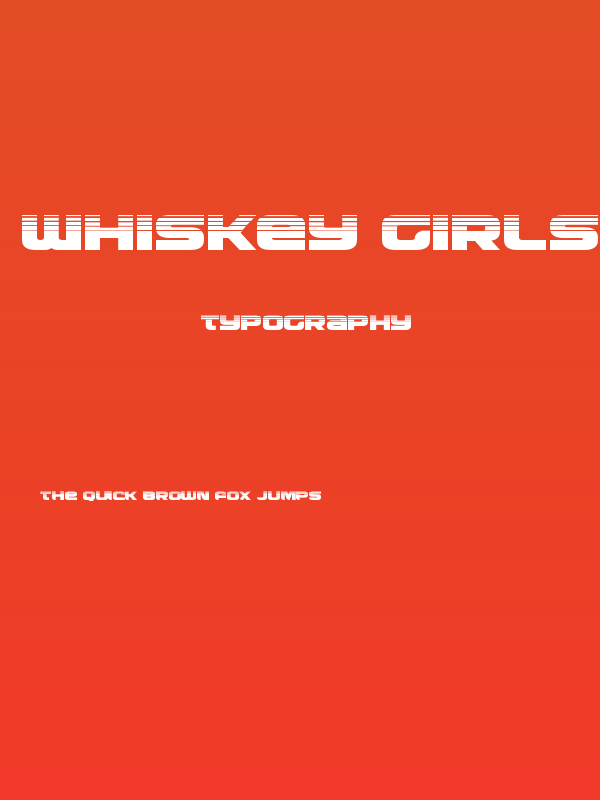 Whiskey Girls Halftone Poster