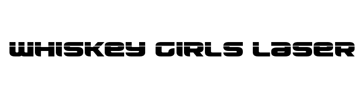 Whiskey Girls Laser  Frei Schriftart Herunterladen