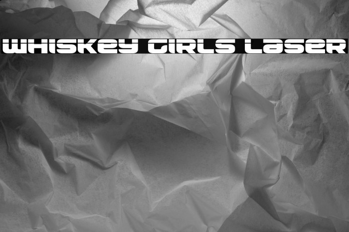 Whiskey Girls Laser Example 1