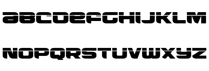 Whiskey Girls Laser Font LOWERCASE