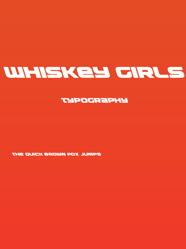 Whiskey Girls Leftalic Poster
