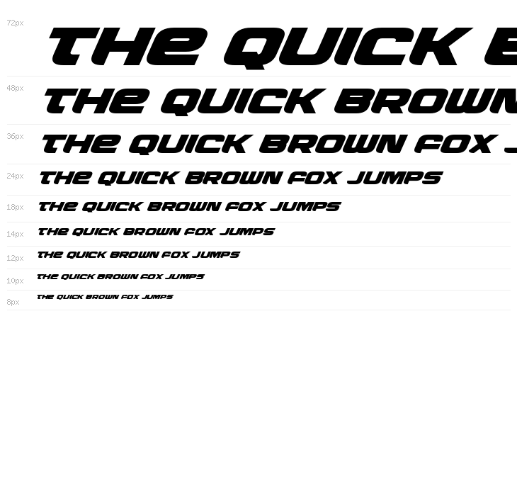 Whiskey Girls Super-Italic Waterfall