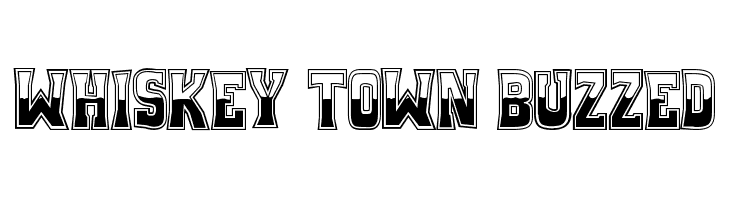 Whiskey Town Buzzed  नि: शुल्क फ़ॉन्ट्स डाउनलोड