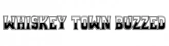 Whiskey Town Buzzed  les polices de caractères gratuit tlcharger