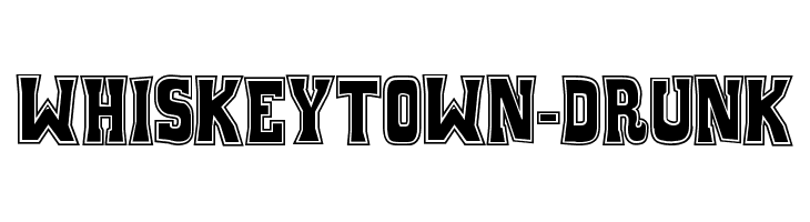 WhiskeyTown-Drunk  नि: शुल्क फ़ॉन्ट्स डाउनलोड