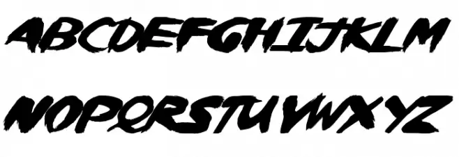 WhiskyLickers Schriftart Groß
