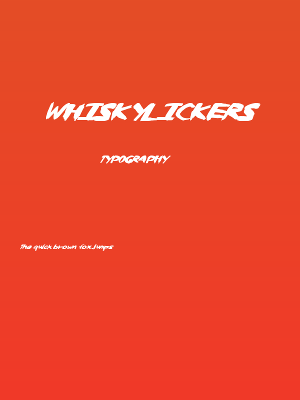 WhiskyLickers Poster
