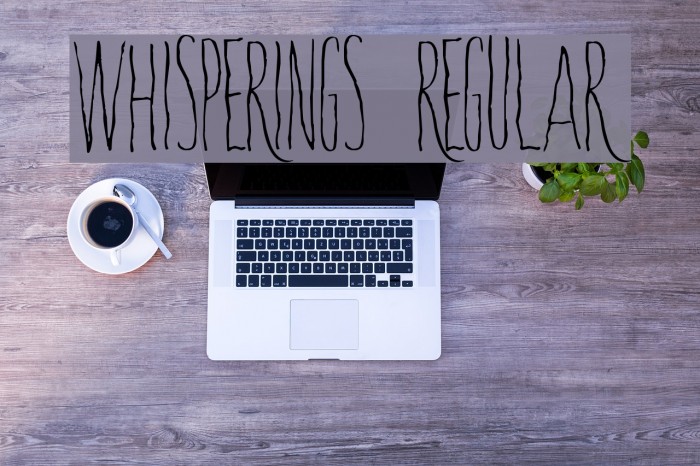 Whisperings-Regular Example 2