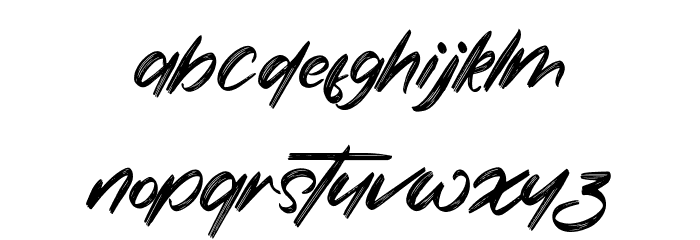 Whispur Font LOWERCASE