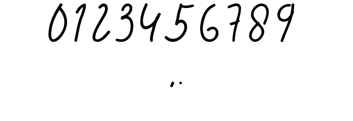 Whistle Font OTHER CHARS