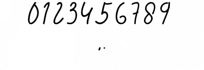 Whistle Font OTHER CHARS