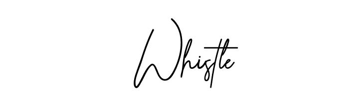 Whistle  font caratteri gratis