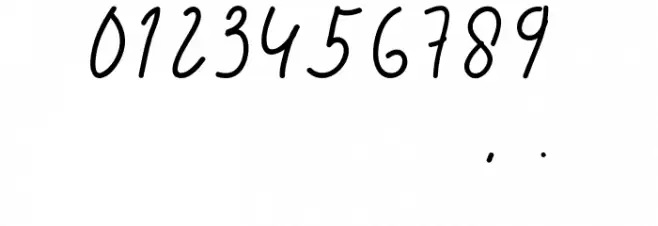 Whistle Font OTHER CHARS