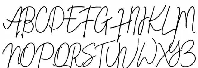 Whistle Font Litere mari
