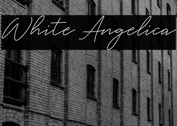 White Angelica Example 1