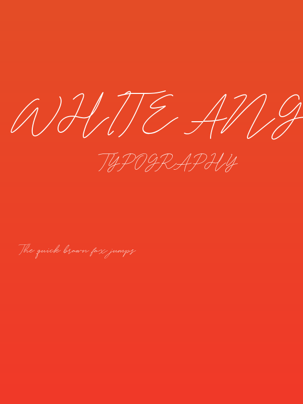 White Angelica Poster
