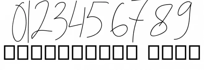 White Apparel Font OTHER CHARS