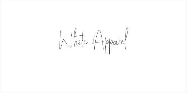 White Apparel Logo